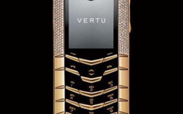 vertu钻石手机,奢华工艺与顶级材质的完美融合